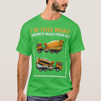 Camiseta Com 2 anos de idade Im Tanta Mistura Concreta segu
