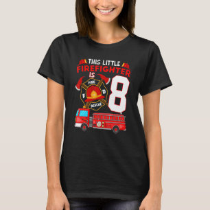 Camiseta Com 8 anos, é o meu quarto aniversário.