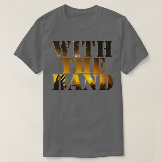 Camiseta Com A Banda (Frente do Design)
