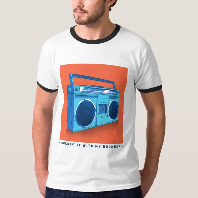 Camiseta Com a minha caixa (Frente)