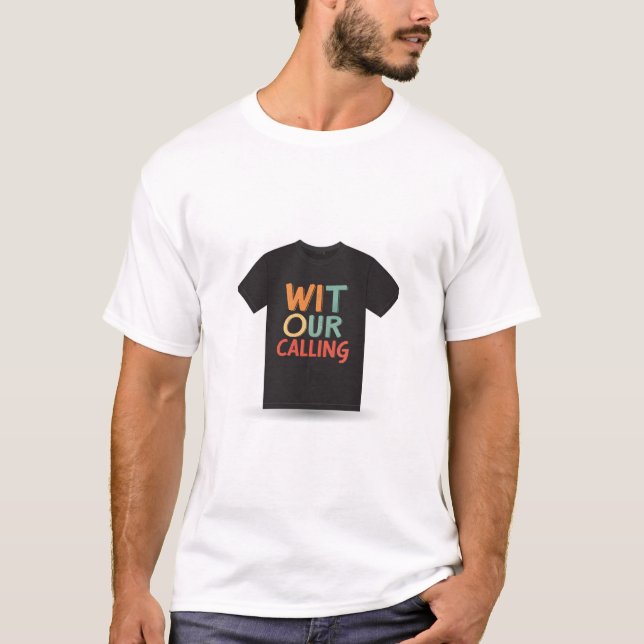 Camiseta Com a nossa vocação (Frente)