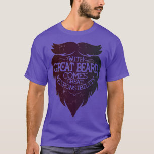 Camiseta Com a placa de Excelente vem a responsabilidade do
