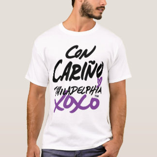 Camiseta "Com amor" no t-shirt espanhol