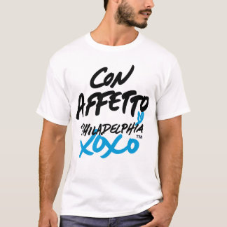 Camiseta "Com amor" no t-shirt italiano