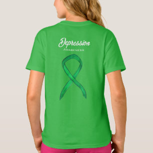 Camiseta com Arte Personalizada da Fita de Conscie