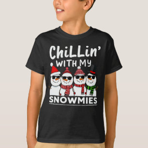 Camiseta Com As Minhas Neves Engraçadas Feliz Natal
