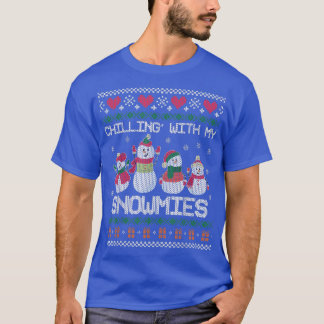 Camiseta Com As Minhas Neves Engraçadas Neve, Fodorosa Neve