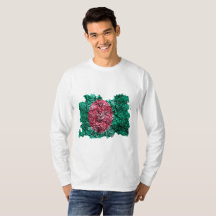 Camiseta com Bandeira Antiga do Bangladesh