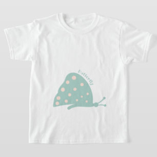 Camiseta com bela Borboleta Verde minimalista