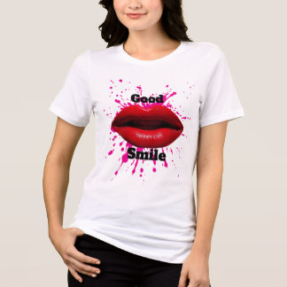 Camiseta com bom sorriso