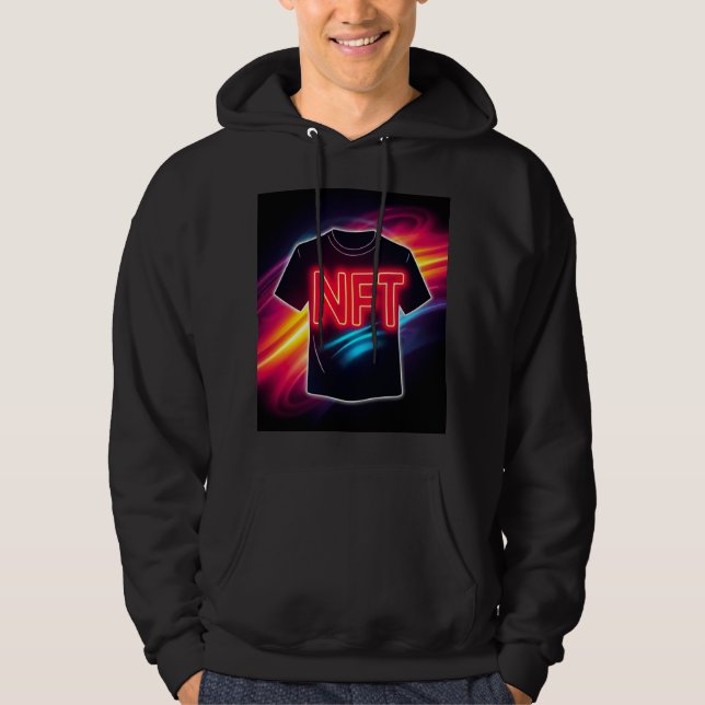 Camiseta com capuz design de camiseta apresentando (Frente)