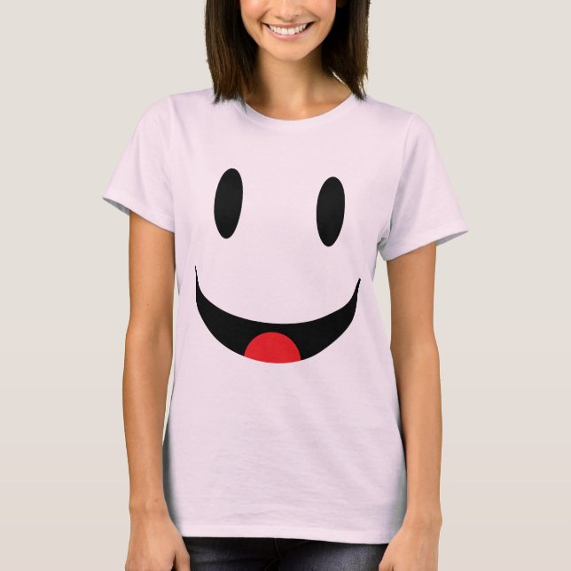 Camiseta Com cara da língua (Frente)