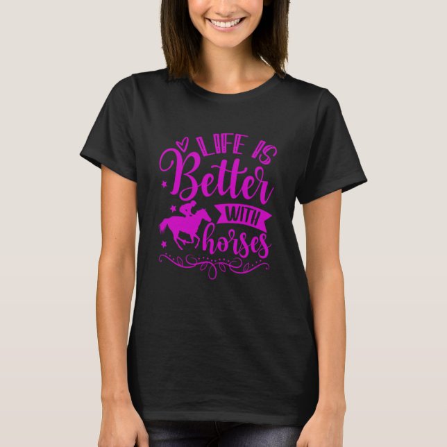 Camiseta COM Cavaleiros HORSES (Frente)