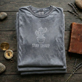 Camiseta com Citação de Decoração de Escritório co