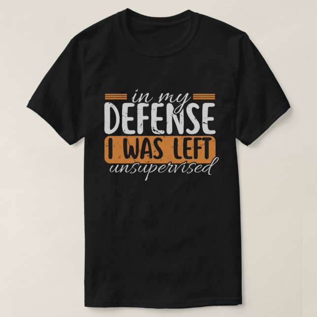 Camiseta com Citação de Humor Sarcástico | Present (Frente do Design)