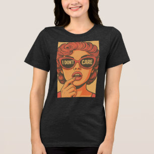 Camiseta com Citação em Óculos de Sol de Mulher Re