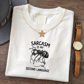 Camiseta com Citação Engraçada e Sarcástica do For