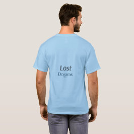 Camiseta com Citação Estética de Sonhos Perdidos