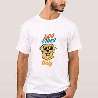 Camiseta com Citação Legal do Golden Retriever