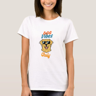 Camiseta com Citação Legal e Golden Retriever Lega