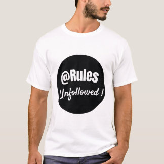 Camiseta com citação minimalista e ousada
