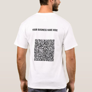 Camiseta com Código QR e Presente Promocional de N