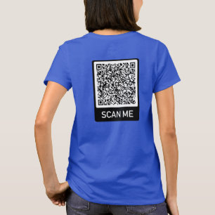 Camiseta com Código QR Personalizado de Design Úni