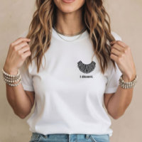 Camiseta com Colarinho Ruth Bader Ginsburg Eu Disc