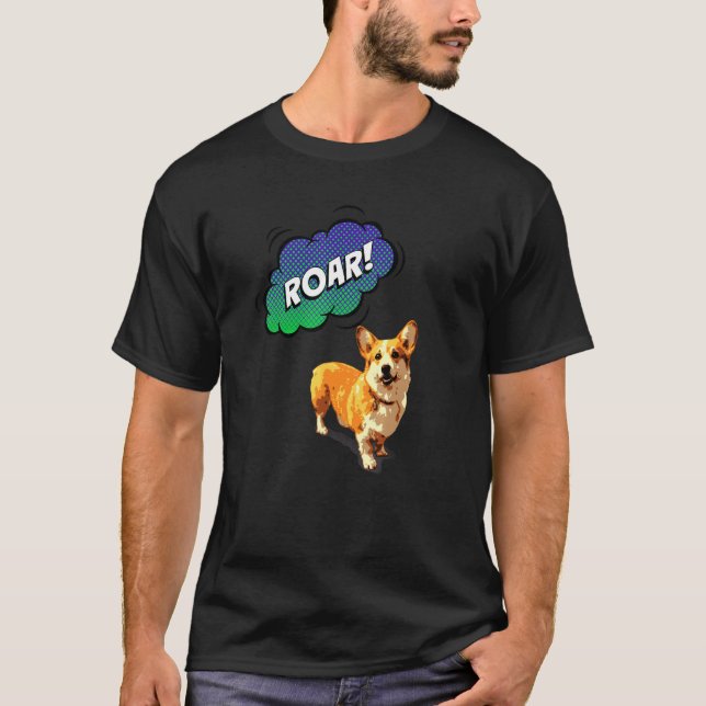 Camiseta Com Corgi Corgi (Frente)