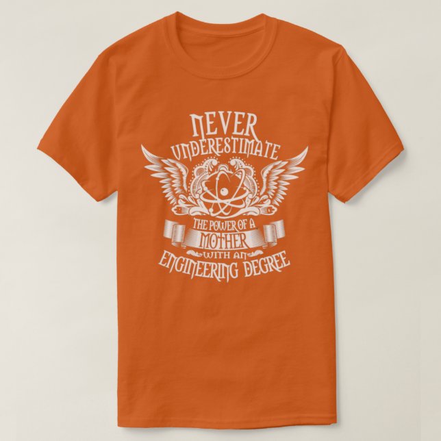 Camiseta Com curso de engenharia (Frente do Design)