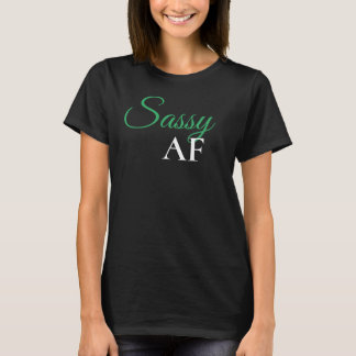 Camiseta com Declaração de Expressão Atitude SF
