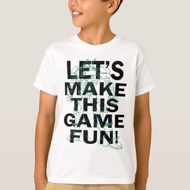 Camiseta com Desenho de Linha Branca e Verde (Frente)