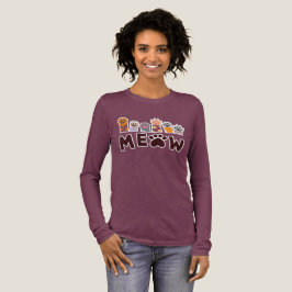 Camiseta com Desenho de Pata de Gato Fofa