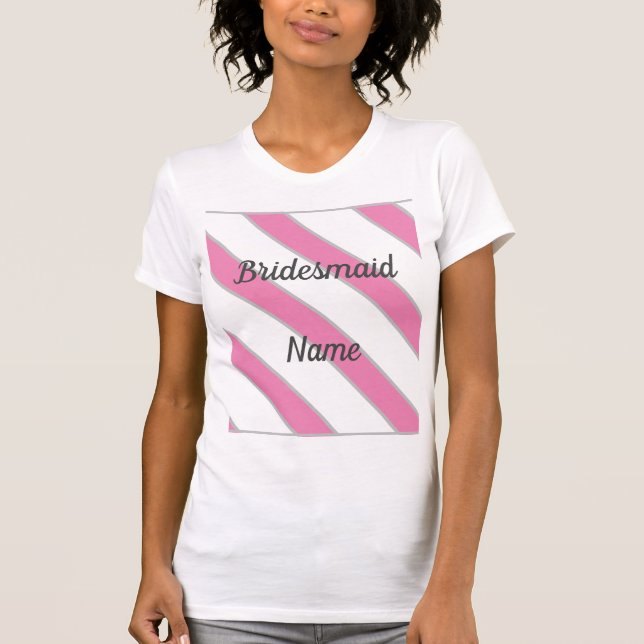 Camiseta com desenho diagonal (Frente)