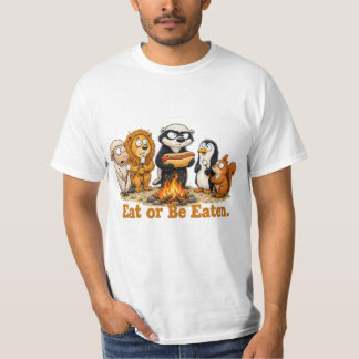 Camiseta Com design de acampamento do Texugo Mel Quer Comer