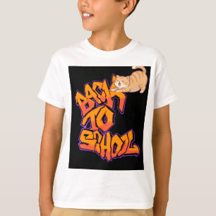 Camiseta com design de amantes de gatos fofos
