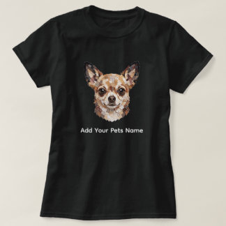 Camiseta com design de cachorro Chihuahua fofo