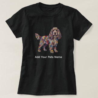 Camiseta com design de cão Cocker Spaniel fofo