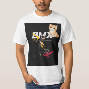 Camiseta com design de gato fofo