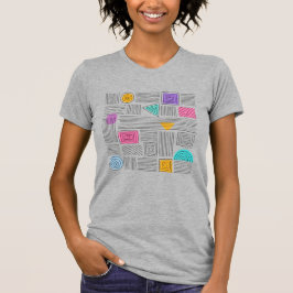 Camiseta com Design Único e Autêntico de Arte Abst