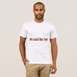 Camiseta Com destino ao Inferno