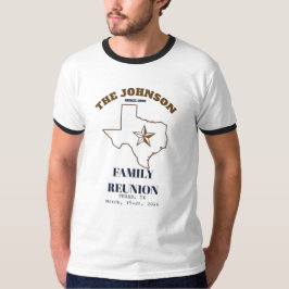 Camiseta com Emblema Personalizado para Reunião de