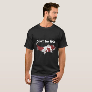 Camiseta com Estampa de Peixe Koi