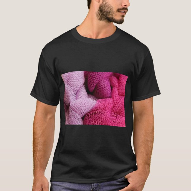 Camiseta com Estampa Texturizada – Profundidade e  (Frente)
