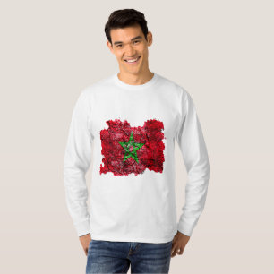 Camiseta com Estandarte Antigo de Marrocos