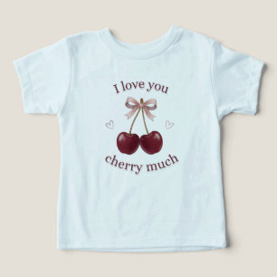 Camiseta com Frase de Amor de Cereja