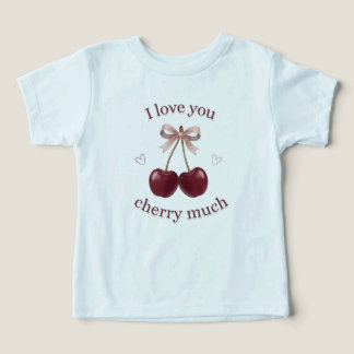 Camiseta com Frase de Amor de Cereja
