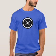 Camiseta com imagem da moeda - Logotipo XRP