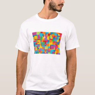 Camiseta com impressão de pintura fina
