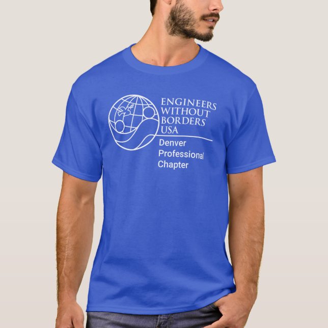 Camiseta (com impressão na parte de trás) (Frente)